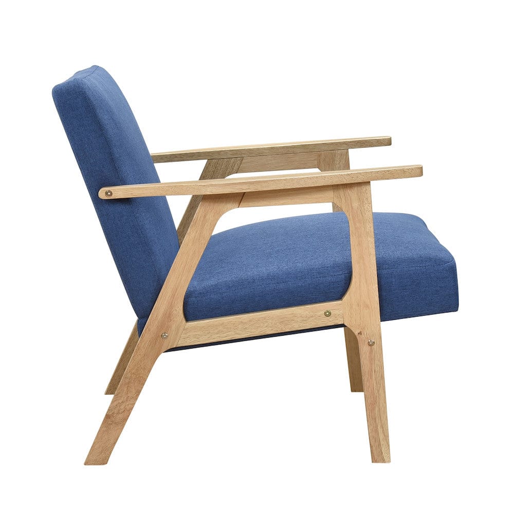 Homelegance - Omara Accent Chair in Blue - 1106NABU-1 view 10