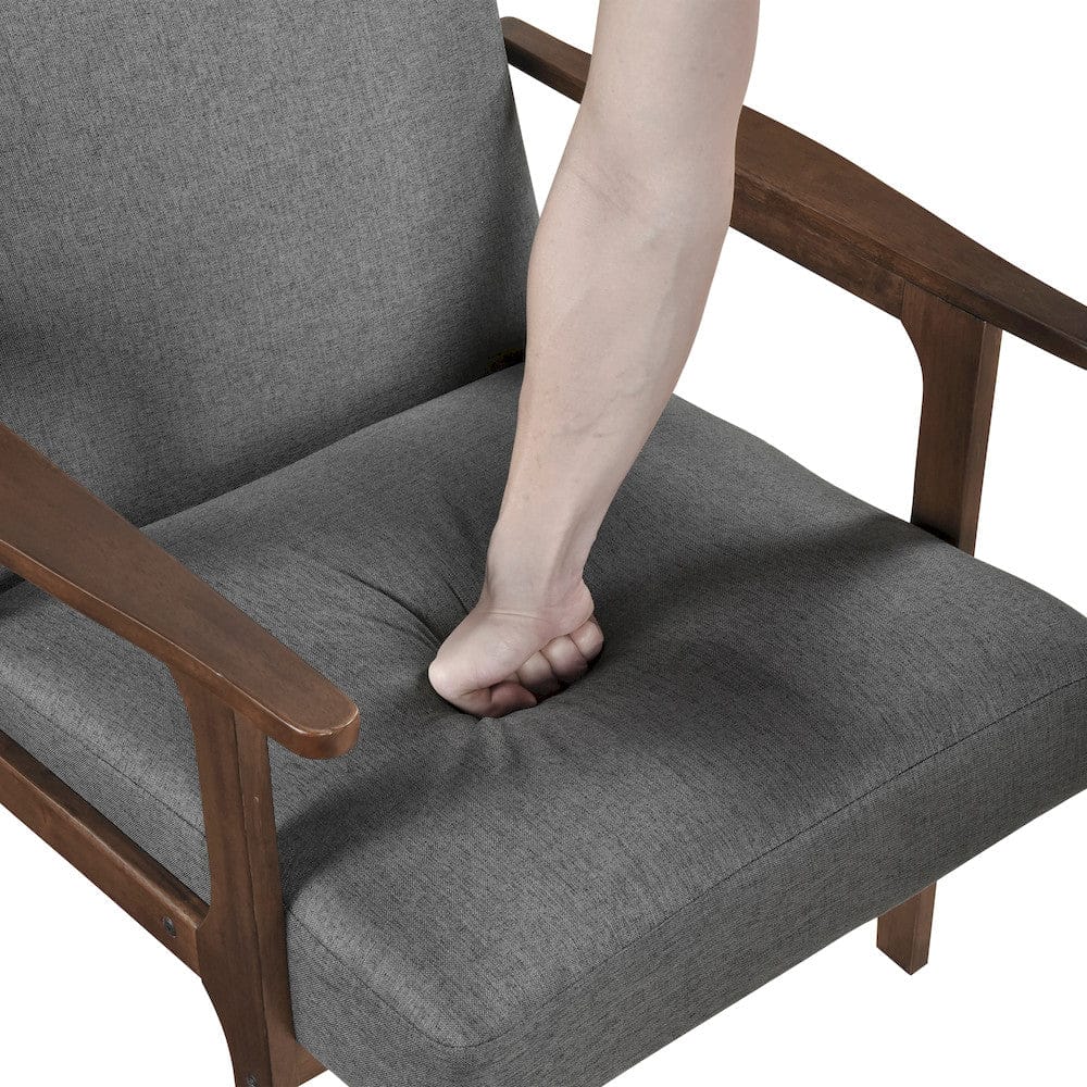 Homelegance - Omara Accent Chair in Dark gray - 1106DG-1 view 10