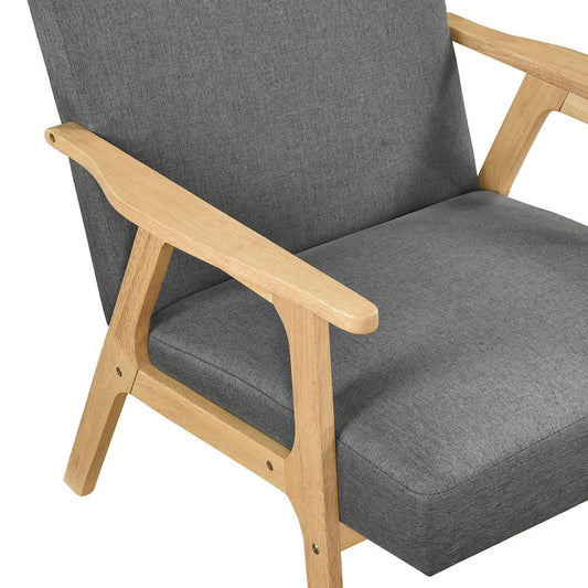 Homelegance - Omara Accent Chair in Dark gray - 1106NADG-1 view 2
