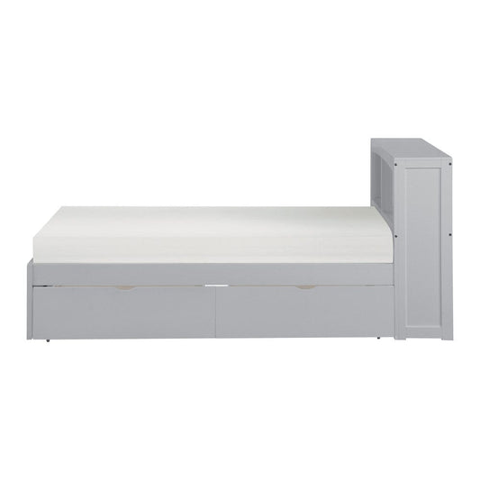 Homelegance - Orion Twin Bookcase Platform Bed W/ Storage Boxes - B2063BC-1Tx view 2