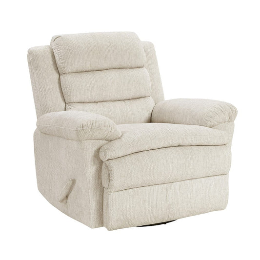 Homelegance - Oxford Swivel Glider Reclining Chair in Beige - 9725BEG-1SW view 2