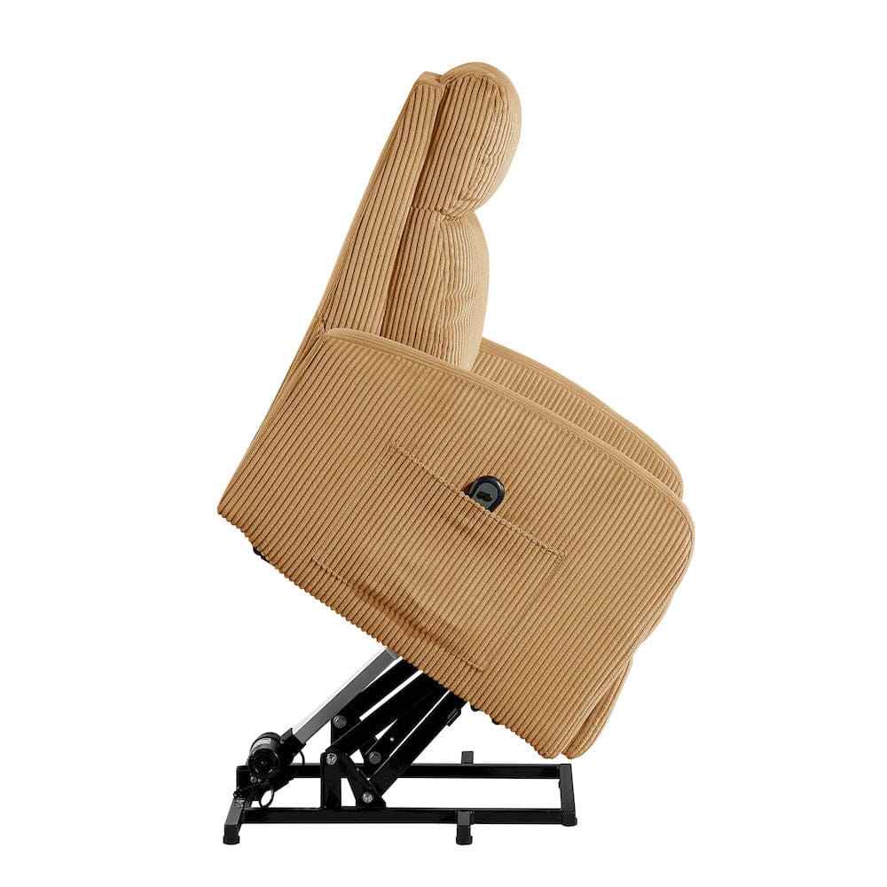 Homelegance - Parsons Power Lift Chair in Yellow - 9588YLW-1LT view 11