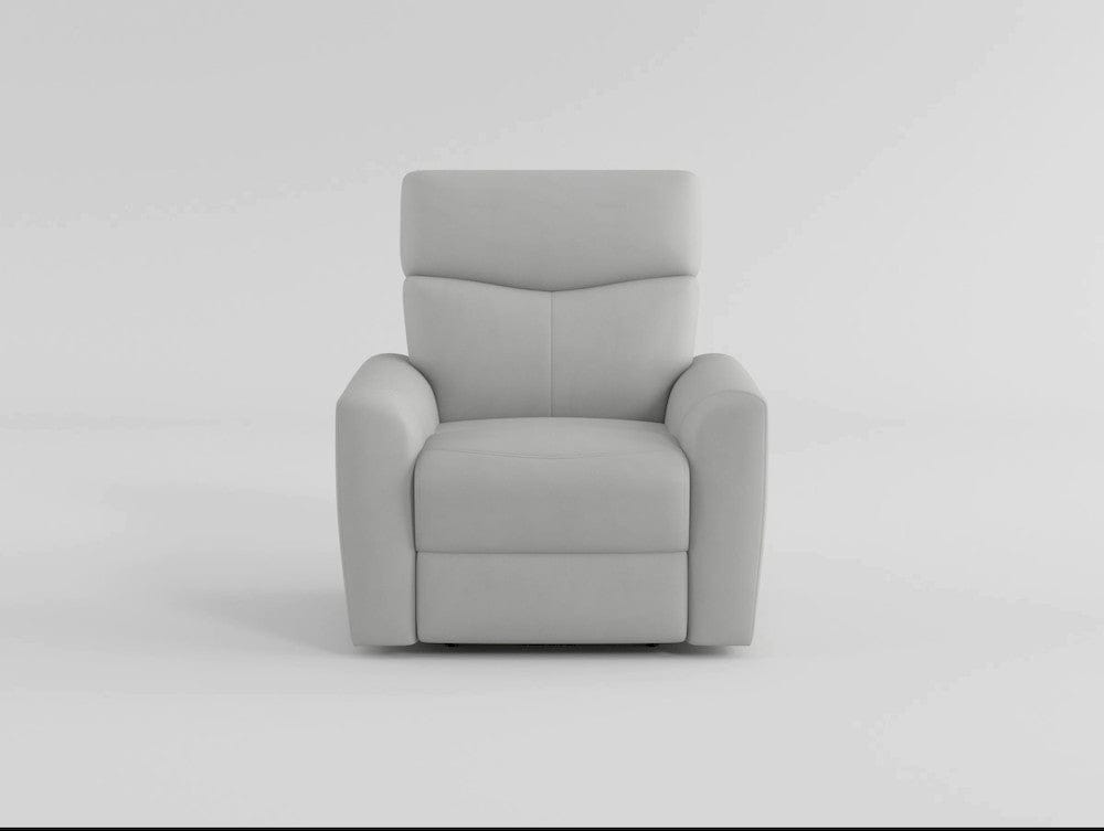 Homelegance - Preston Reclining Chair in Gray - 9450GY-1 view 9
