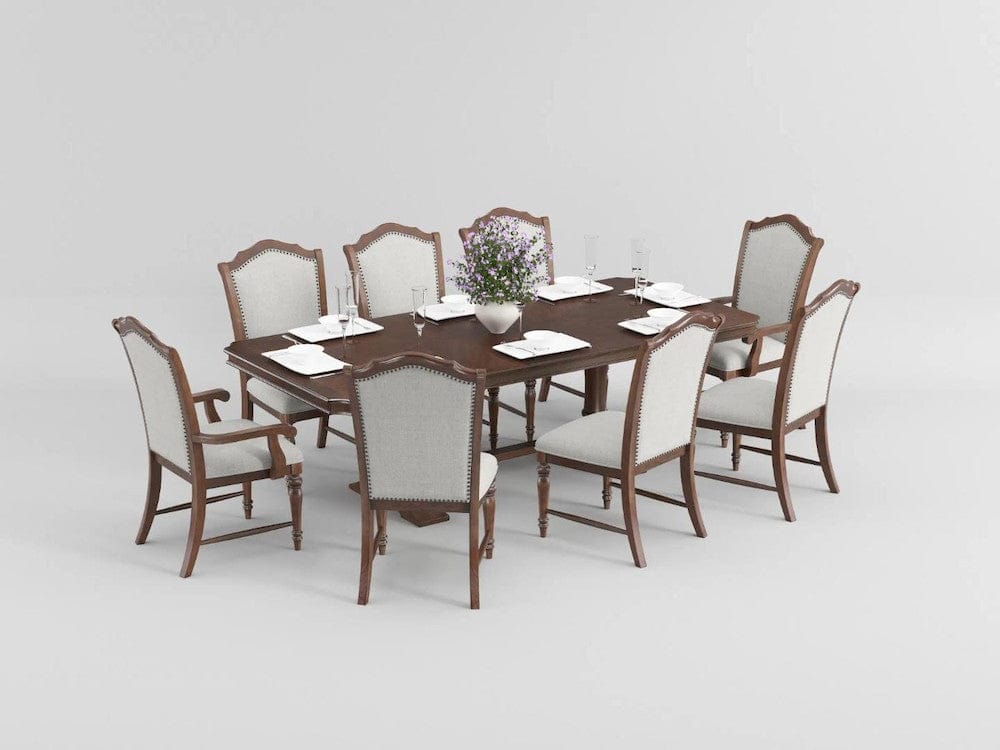 Homelegance - Rexford Dining Table - 5615-96x view 9