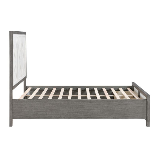 Homelegance - Rowan Full Platform Bed W/ Footboard Storage - 1366F-1x view 2