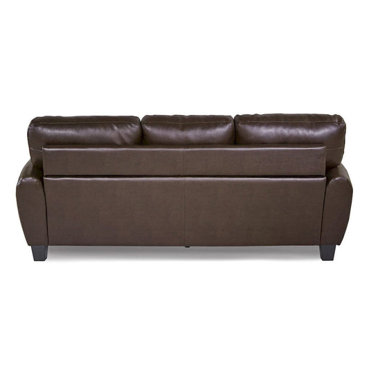 Homelegance - Rubin Sofa in Dark brown - 9734DB-3 view 2