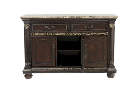 Homelegance - Russian Hill Server W/ Faux Marble Top - 1808-40 view 2