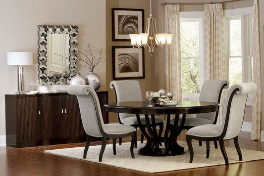 Homelegance - Savion Side Chair in Gray - 5494S view 2