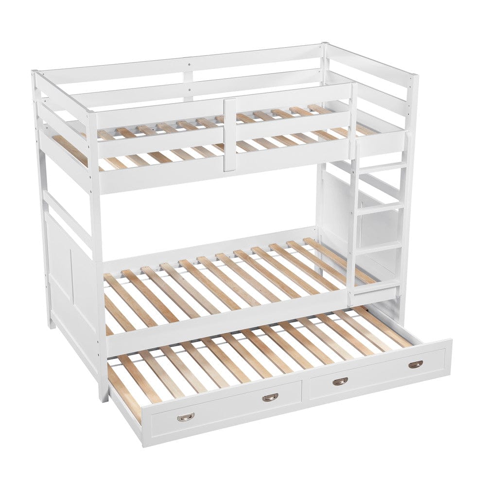 Homelegance - Sloane Twin/Twin Bunk Bed - B2024WH-1x view 12