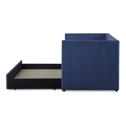 Homelegance - Therese Daybed W/ Trundle in Blue - 4969BUx view 2