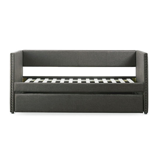 Homelegance - Therese Daybed W/ Trundle in Gray - 4969GYx view 2