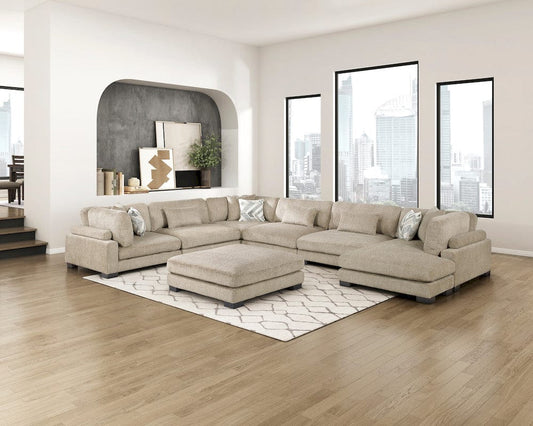 Homelegance - Tinley Corner Seat in Brown - 9555BRW-CR view 2