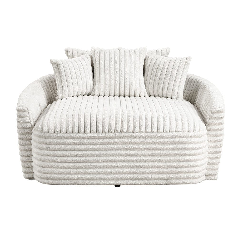 Homelegance - Tomball Oversized Chaise Lounge in Beige - 9539BEG-5x view 12