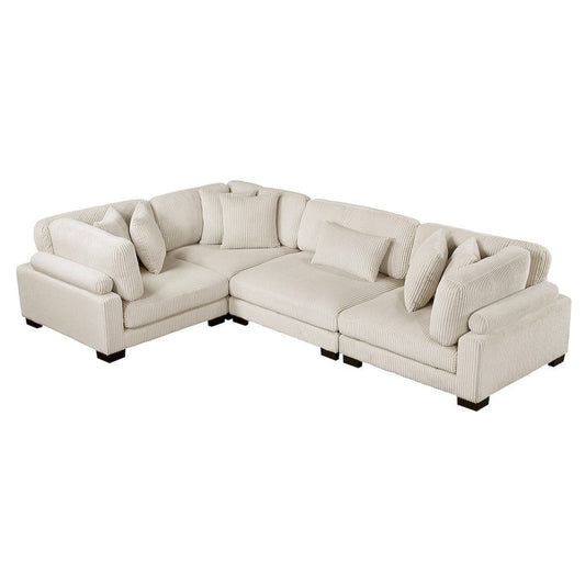 Homelegance - Traverse 4-Piece Modular Sectional - 8555BEx3CRAC view 2