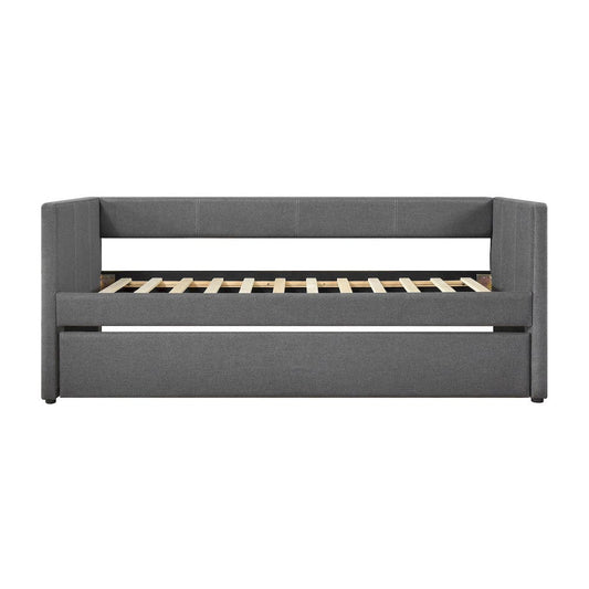 Homelegance - Trudy Daybed W/ Trundle in Dark gray - 4987DG view 2