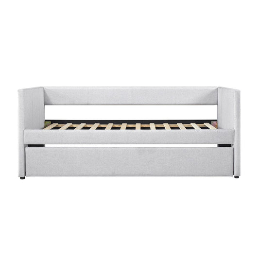 Homelegance - Trudy Daybed W/ Trundle in Gray - 4987GY view 2