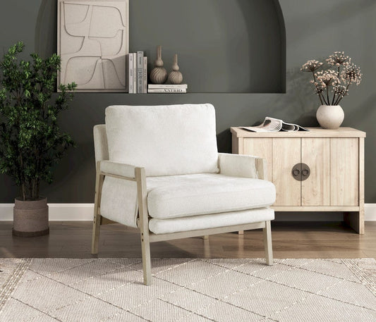 Homelegance - Umar Accent Chair in Cream - 1269NCRM-1 view 2