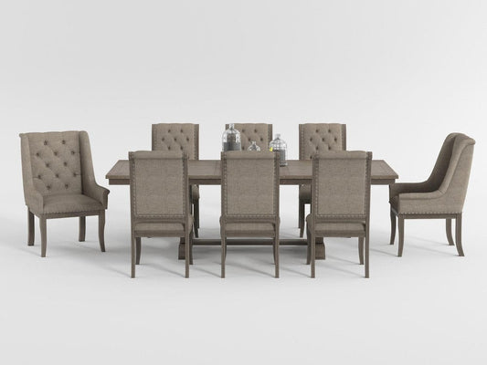 Homelegance - Vermillion Side Chair in Cream - 5442S view 2