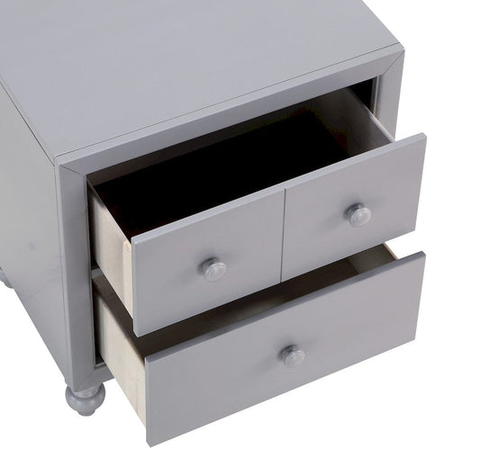 Homelegance - Wellsummer Night Stand - 1803GY-4 view 2