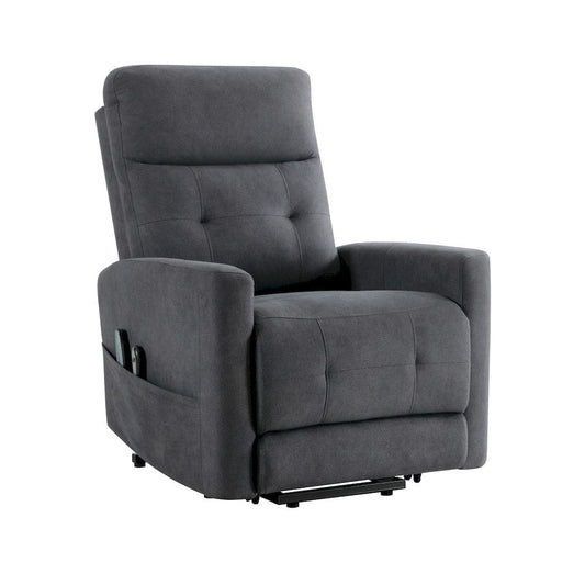 Homelegance - Wichita Power Lift Chair W/ Massage and Heat in Dark gray - 9425DG-1LT view 2
