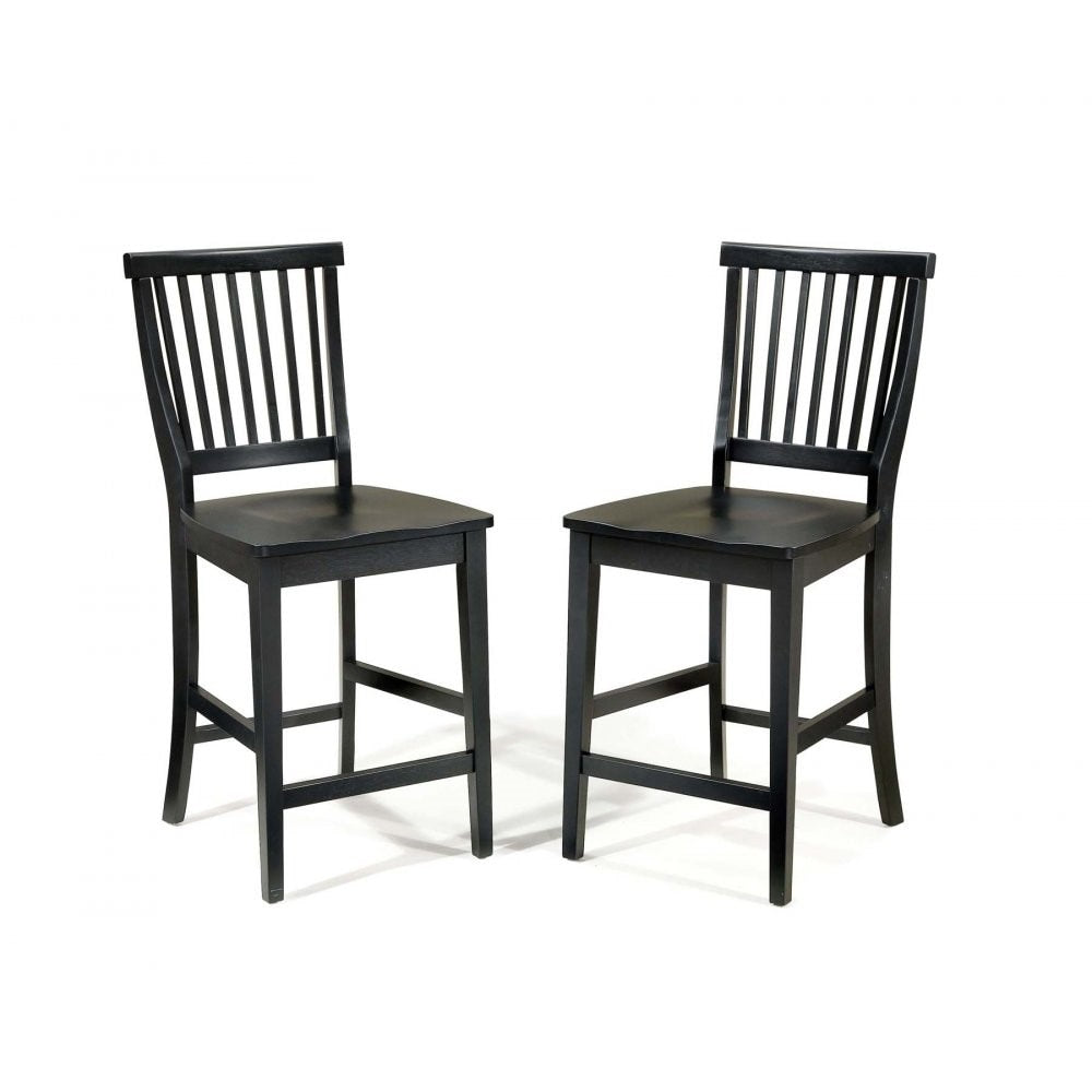 Homestyles Furniture - Arts & Crafts Black Counter Stool - 5181-89 veiw 2