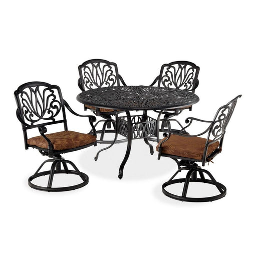 Homestyles Furniture - Capri Gray 5 Piece Dining Set - 6658-305 veiw 2