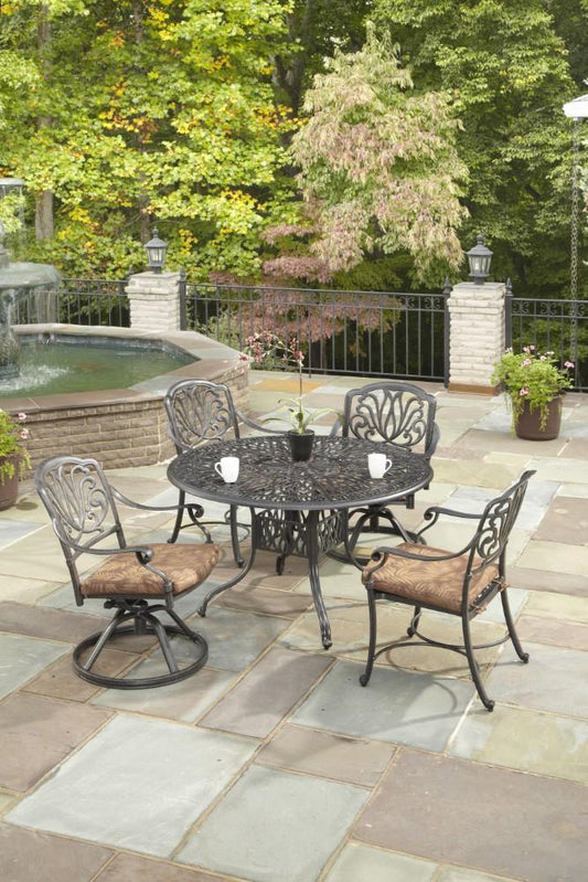 Homestyles Furniture - Capri Gray Chair (Set of 2) - 6658-80 veiw 2