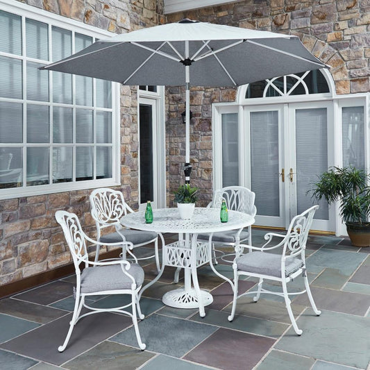 Homestyles Furniture - Capri White 6 Piece Dining Set - 6662-3286 veiw 2