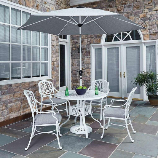 Homestyles Furniture - Capri White 6 Piece Dining Set - 6662-3086 veiw 2