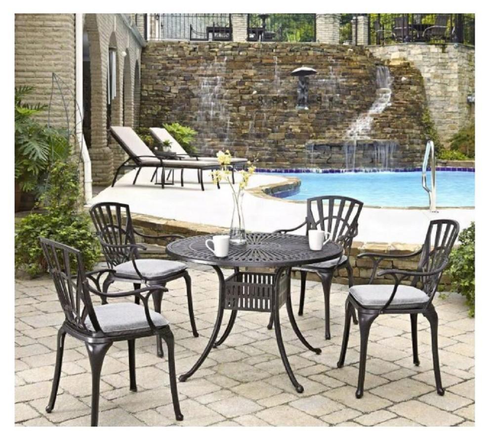 Homestyles Furniture - Grenada Gray Chair (Set of 2) - 6660-80 veiw 2