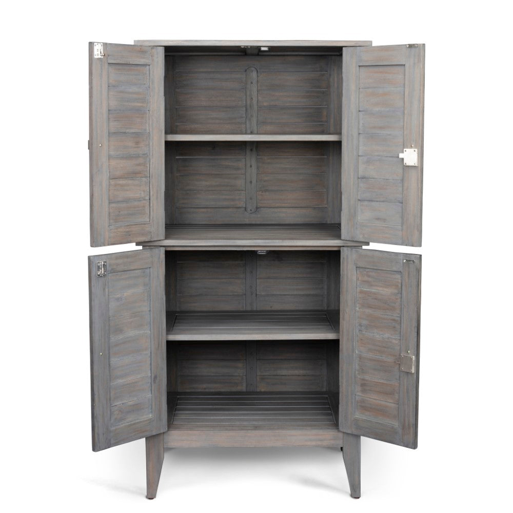 Homestyles Furniture - Maho Gray Storage Cabinet - 5664-27 veiw 4