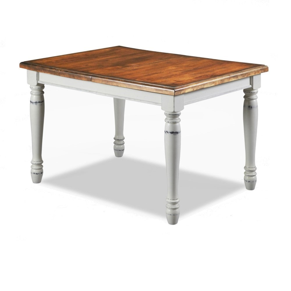 Homestyles Furniture - Monarch White Dining Table - 5020-31 veiw 1