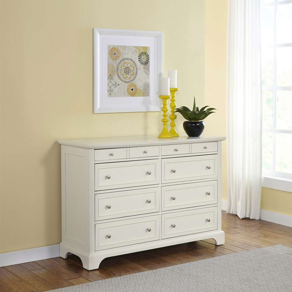 Homestyles - Naples Off-White Dresser - 5530-43 veiw 2