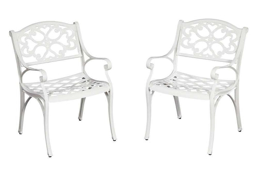 Homestyles Furniture - Sanibel White Chair (Set of 2) - 6652-80 veiw 2