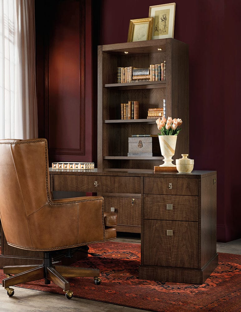 Hooker Furniture - Archives Bookcase - Dark Wood - 6123-10445-89 view 5