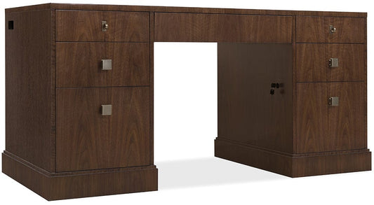 Hooker Furniture - Archives Executive Desk - Dark Wood - 6123-10462-89 view 2