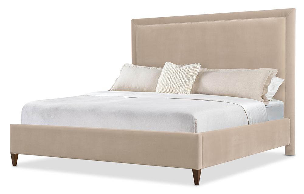 Hooker Furniture - Archives King Upholstered Bed in Beige - 6123-90966-89 veiw 3