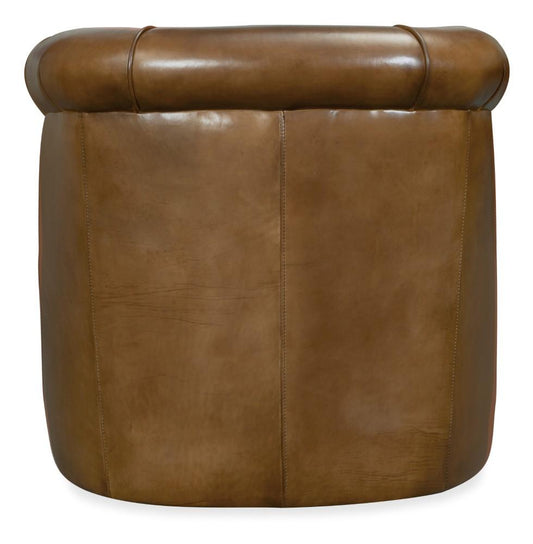 Hooker Furniture - Axton Swivel Leather Club Chair - CC388-SW-083 veiw 2