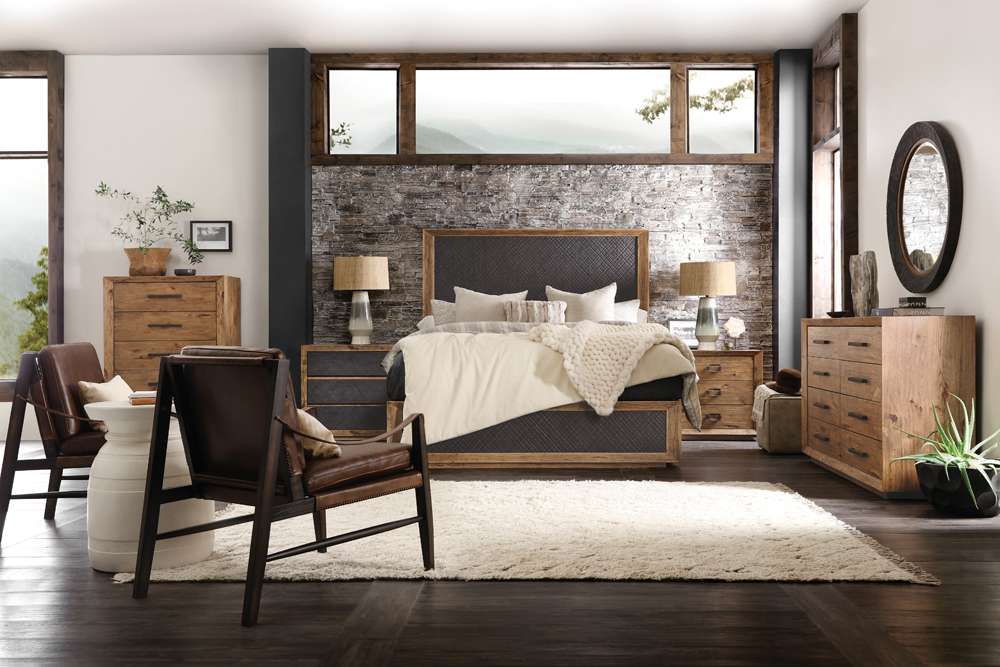 Hooker Furniture - Big Sky Cal King Panel Bed - 6700-90260-80 veiw 4