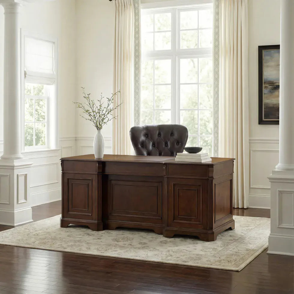 Hooker Furniture - Brookhaven Executive Desk - 281-10-583 veiw 4