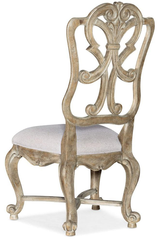 Hooker Furniture - Castella Wood Back Side Chair - 5878-75411-80 veiw 2