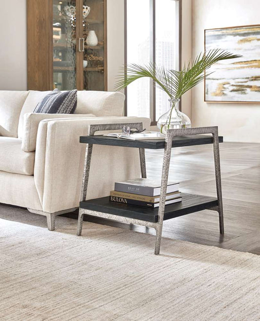 Hooker Furniture - Chapman Shou Sugi Ban End Table - 6033-80214-99 veiw 2