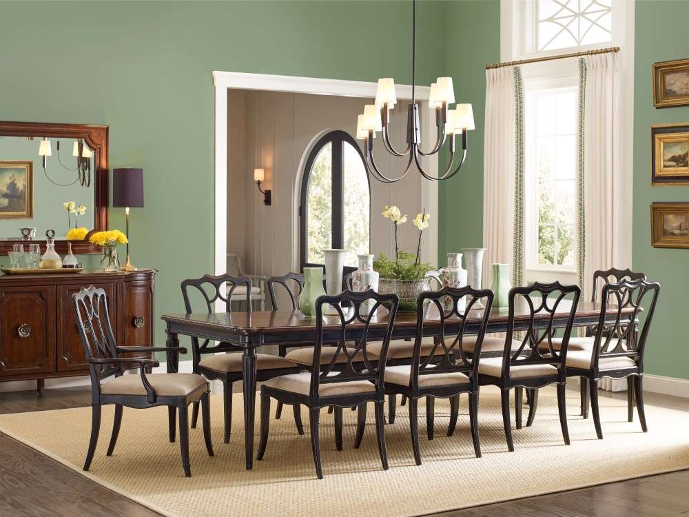 Hooker Furniture - Charleston Rectangle Leg Dining Table w-2-22in leaves - 6750-75200-00 veiw 6