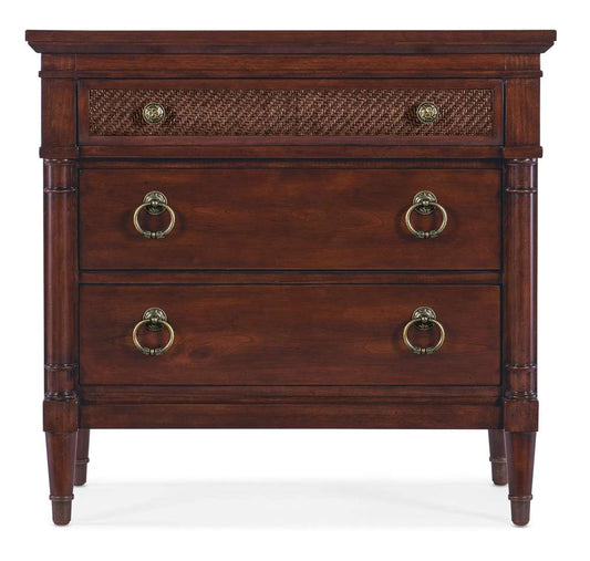 Hooker Furniture - Charleston Three-Drawer Nightstand - 6750-90315-85 veiw 2