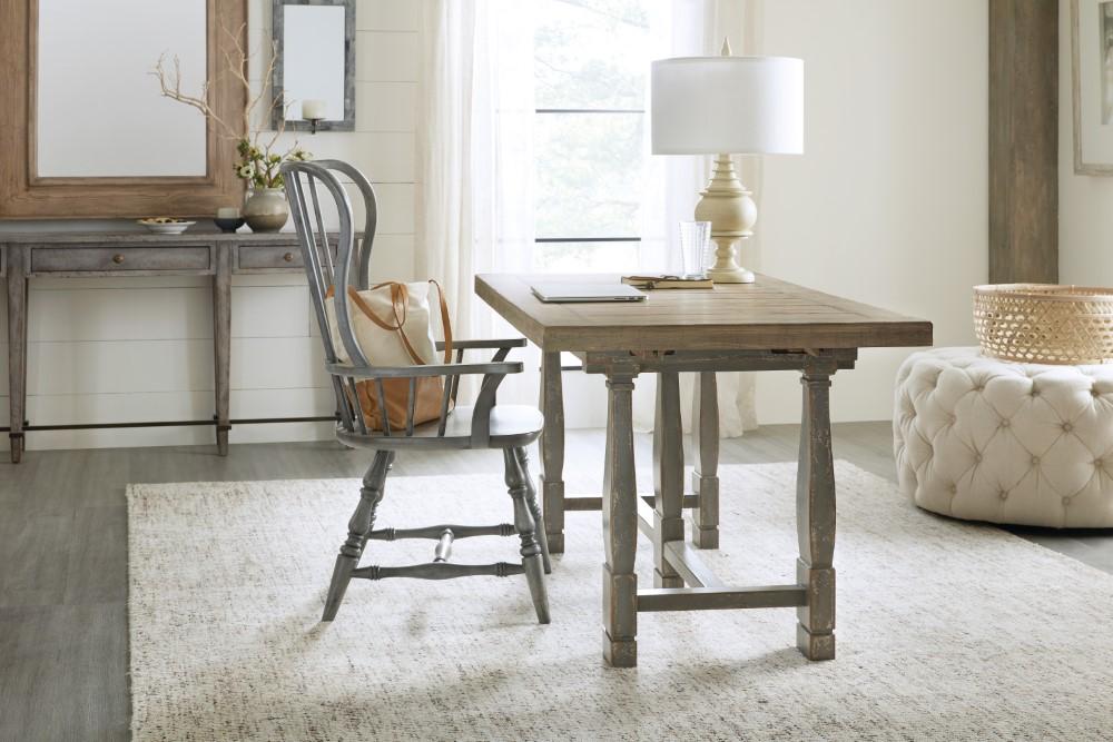 Hooker Furniture - Ciao Bella Friendship Table - Natural/Gray - 5805-75206-85 veiw 5