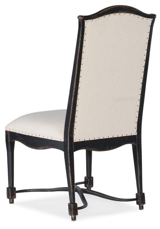 Hooker Furniture - Ciao Bella Upholstered Back Side Chair - Black Finish - 5805-75310-99 veiw 2