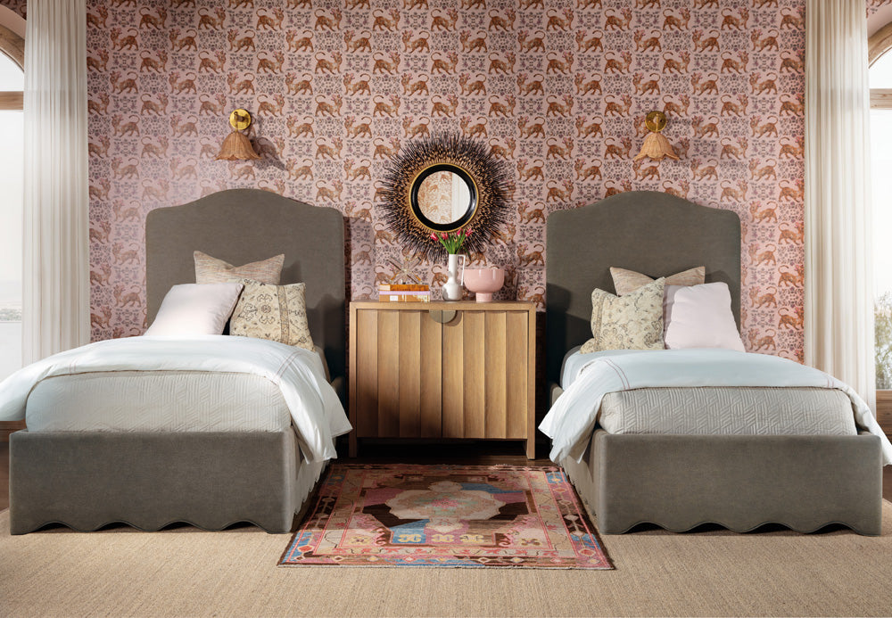Hooker Furniture - Commerce and Market Liv Twin Upholstered Bed - 7228-90833-005-489 view 4