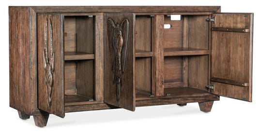 Hooker Furniture - Commerce & Market Safari Credenza - 7228-85099-85 veiw 2