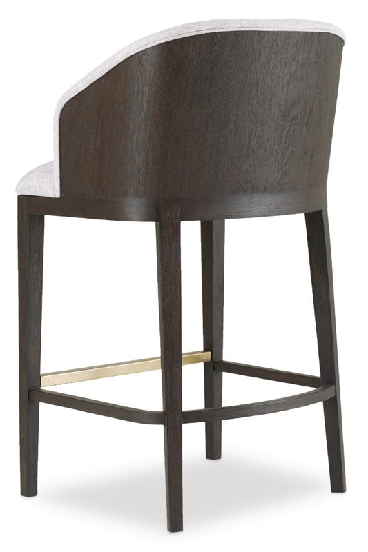 Hooker Furniture - Curata Upholstered Bar Stool - 1600-20860-DKW veiw 2