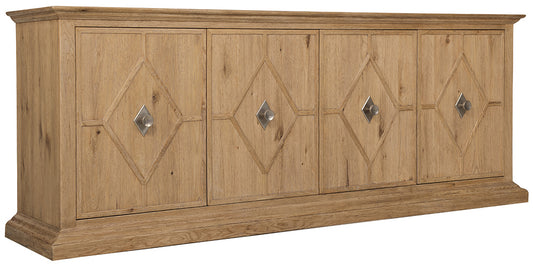 Hooker Furniture - Driftwood Entertainment Credenza - Light Wood - 6820-55490-80 view 2